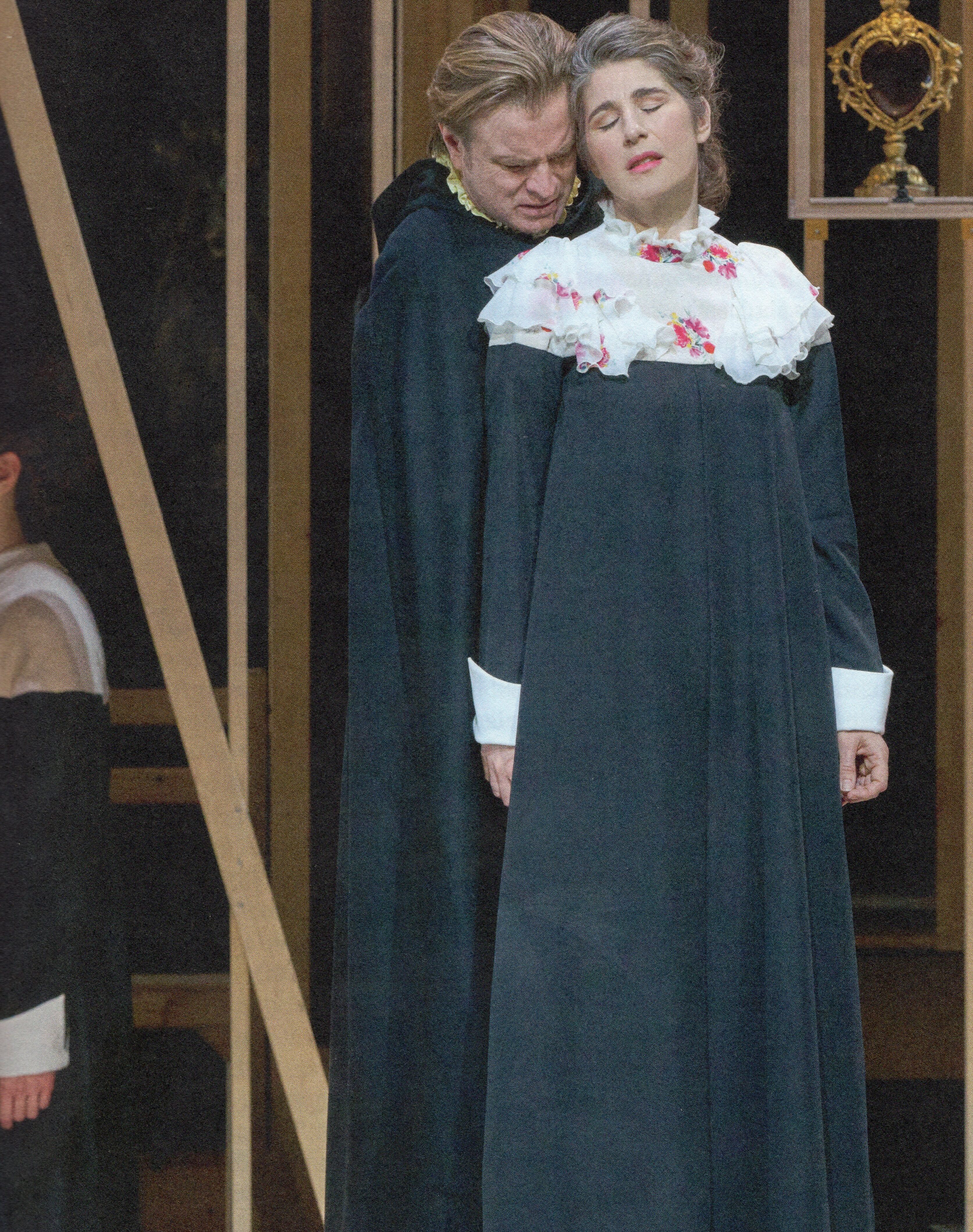 Bernard Richter as Chevalier, Nicole Car as Blanche © Michael Pöhn/ Wiener Staatsoper